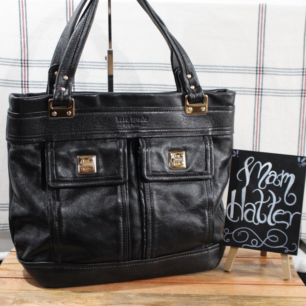 kate spade Black Supple Leather Purse